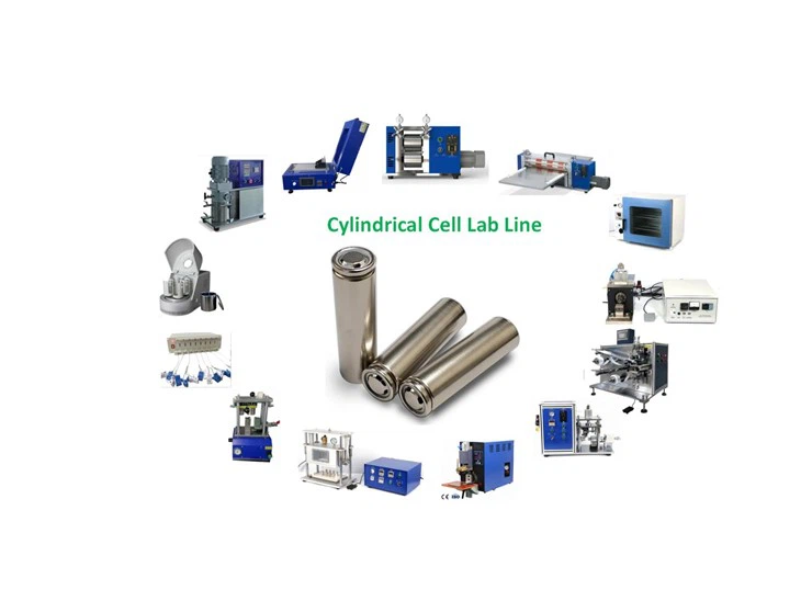 18650 21700 26650 Li Ion Battery Cylindrical Cell Assembly Line
